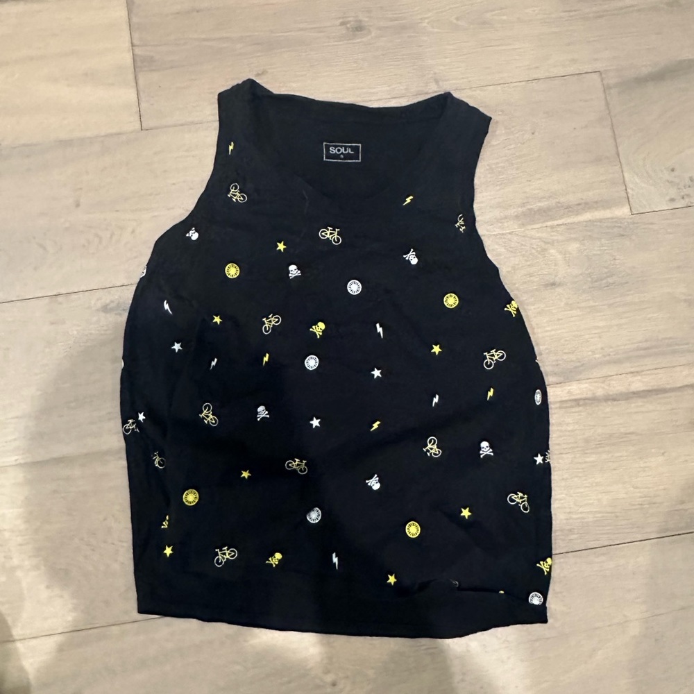 Soul Cycle Cropped Shirt